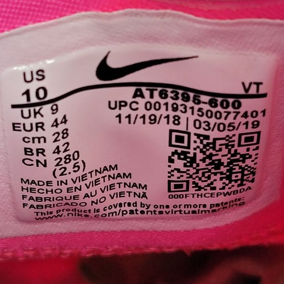 Nike Joyride Hyper Pink CC3 Setter Men's Running Shoes AT6395-600 US Size 10 - Picture 8 of 8